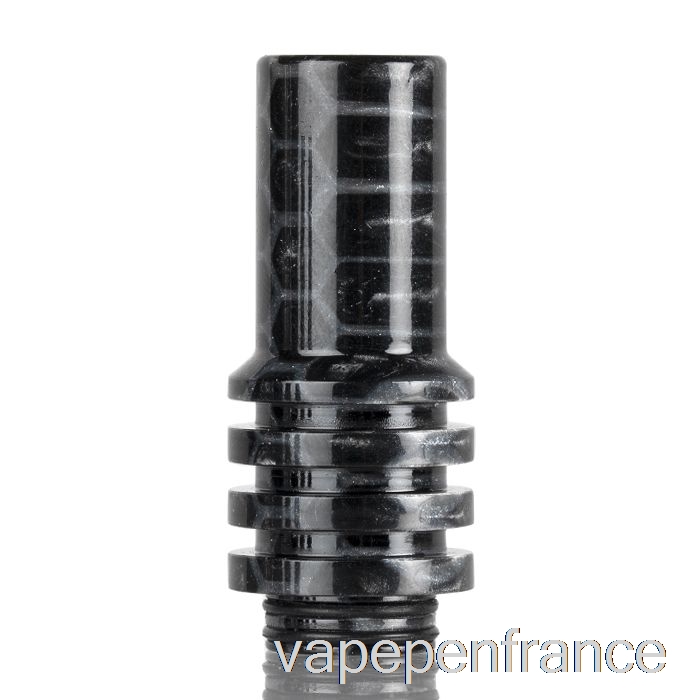 Stylo Vape Noir à Pointe Goutte à Goutte En Peau De Serpent 810 Cheminée